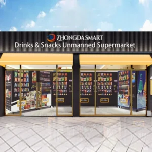 Distributeur automatique combo snacks et boissons CE RoHS