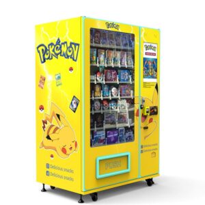 Distributeur automatique de cartes Pokémon et produits de collection