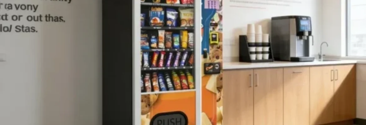 Distributeur automatique pour bureaux : améliorer la pause café, snacks et boissons en entreprise Distributeur automatique pour bureaux améliorer la pause café, snacks et boissons en entreprise