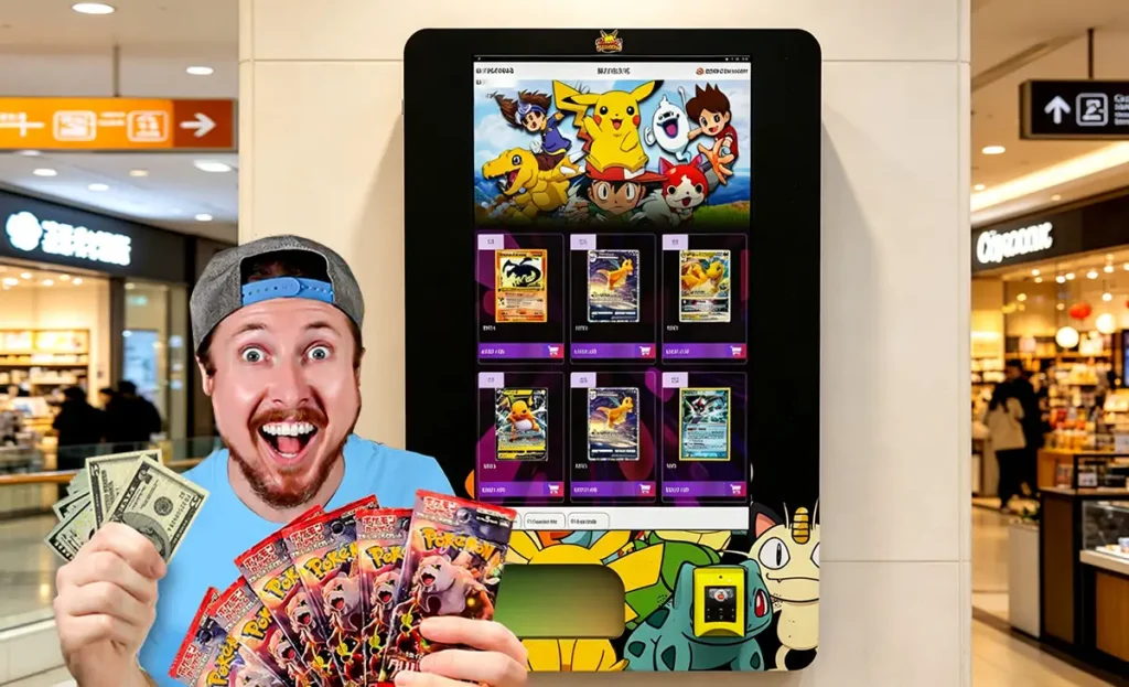 Qu’est-ce qu’un distributeur automatique de cartes Pokémon ?