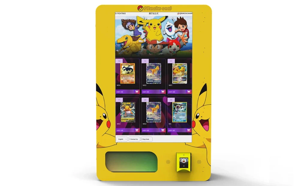Qu’est-ce qu’un distributeur automatique de cartes Pokémon ?
