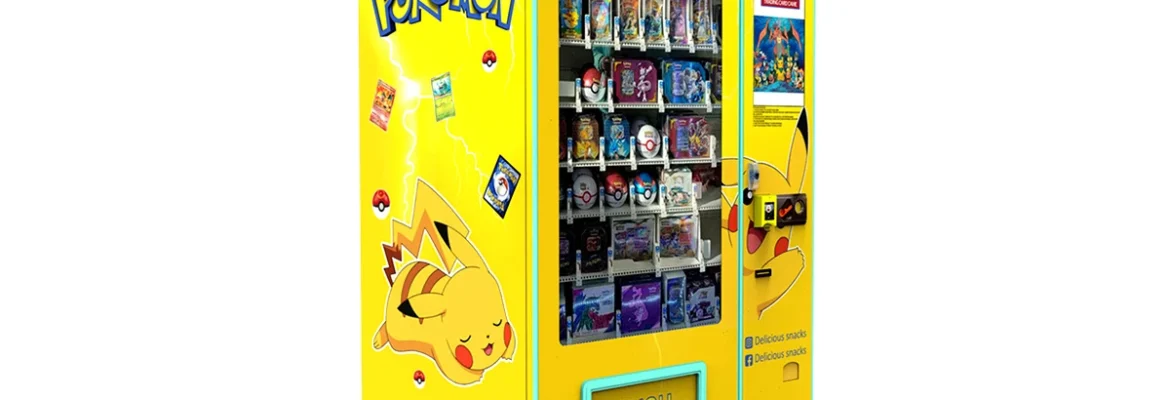 distributeur automatique cartes Pokémon France prix